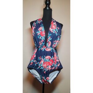 Cocoship Retro One Piece Bathing Suit (XL)